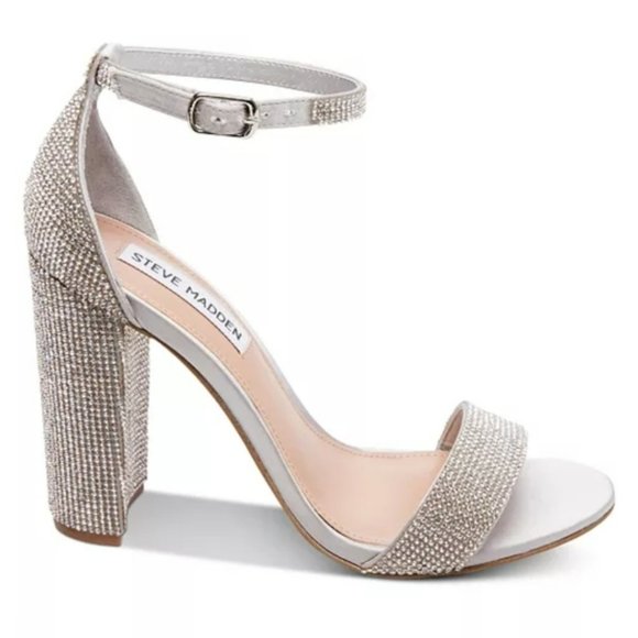 Steve Madden Shoes - Steve Madden Carrson Rhinestone Heeled Sandal